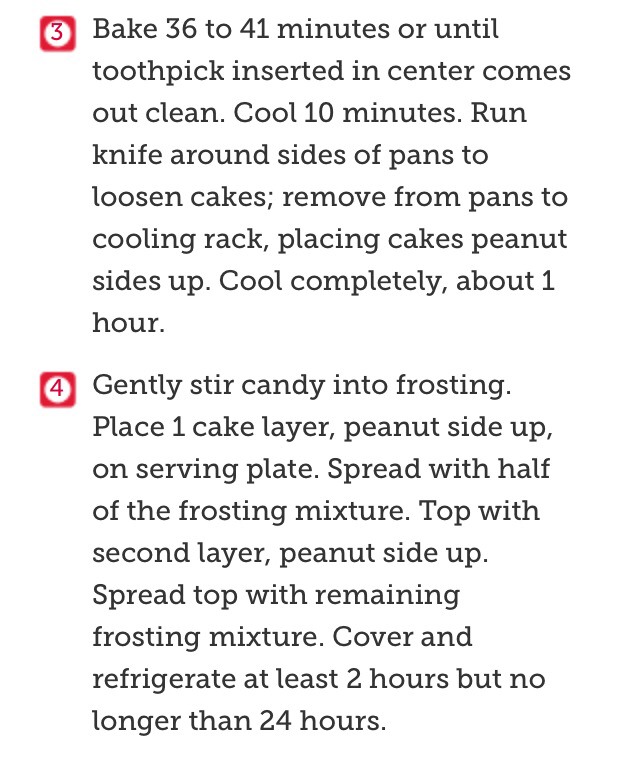 Peanut Caramel Candy Bar Cake