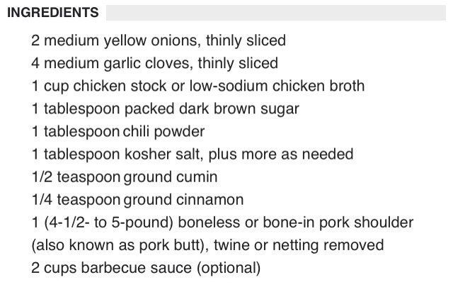 Easy Slow Cooker Pulled Pork Recipe🍴