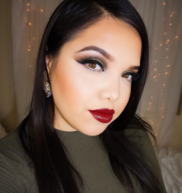 Christmas makeup