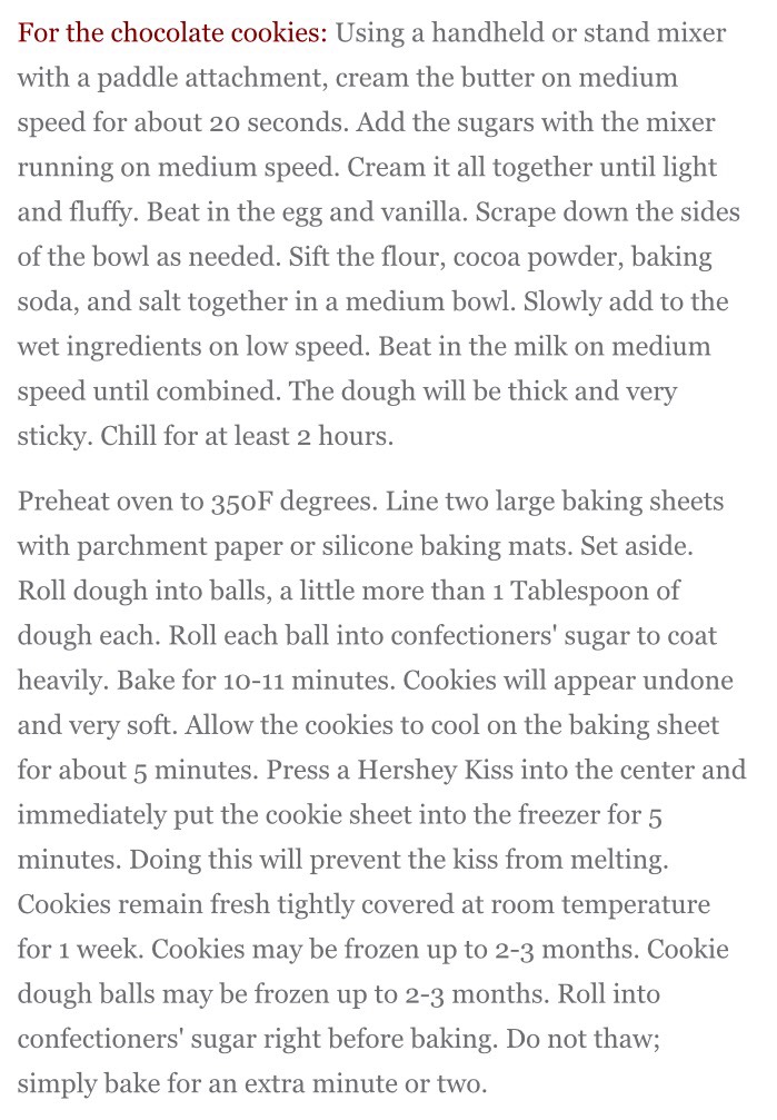 💞 Candy Cane Kiss Cookies 💞