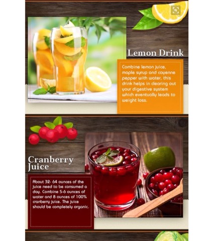 Homemade Detox Drinks For Weight Loss 