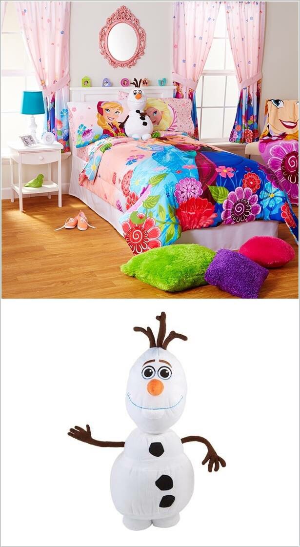 Frozen Movie Inspired Kids Bedroom Ideas