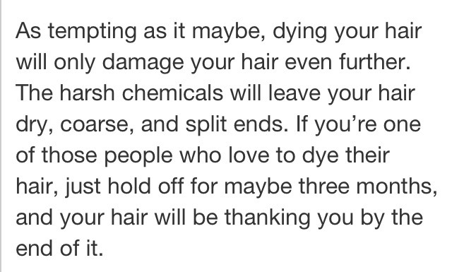#1 Avoid Hair Dye
