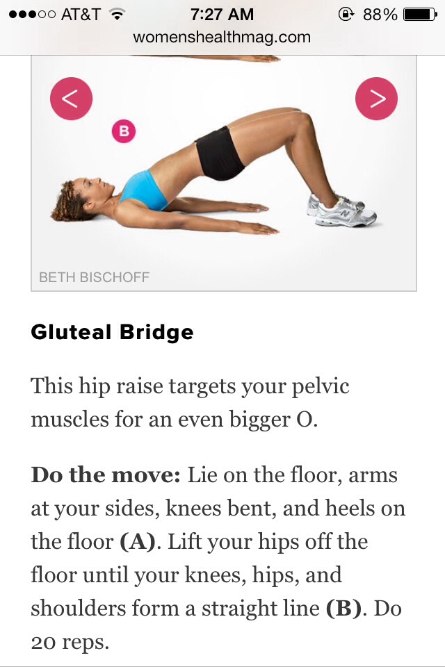 6 Exercise Moves For Better Sex