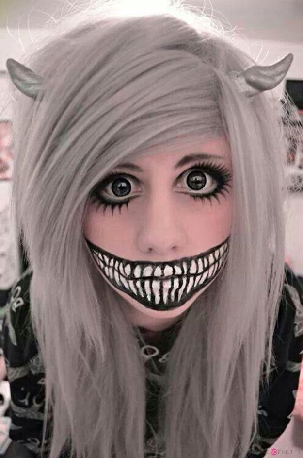 🔟 Halloween Makeup Ideas! #HalloweenTip