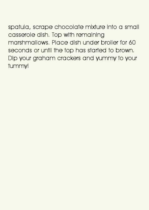 Delicious Smores Dip