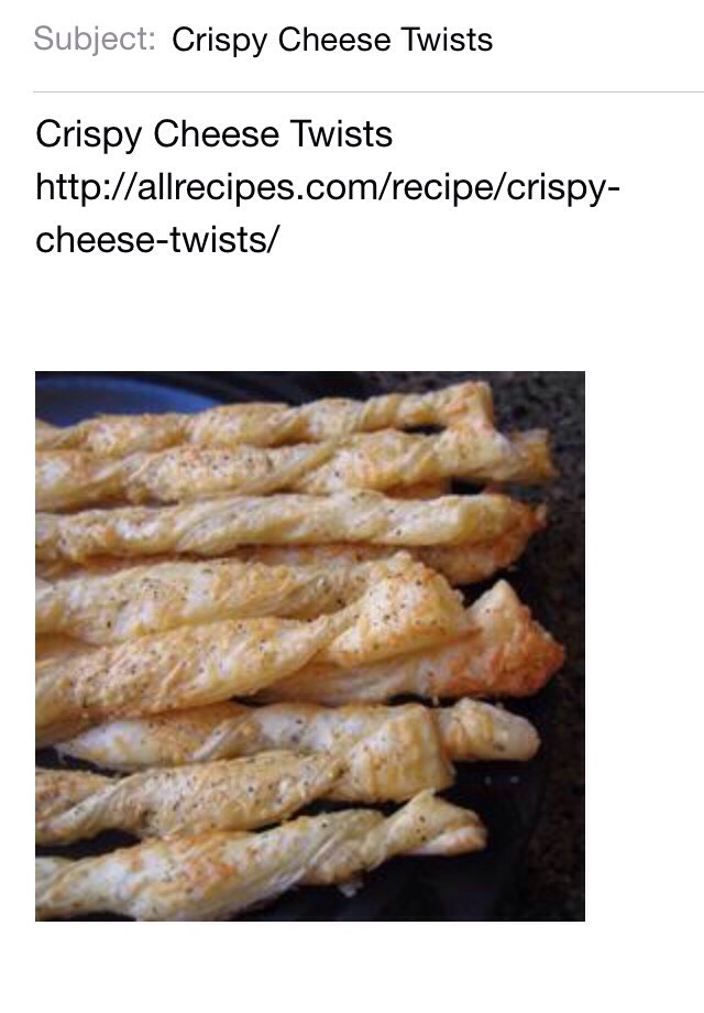 Crispy Cheese Twists