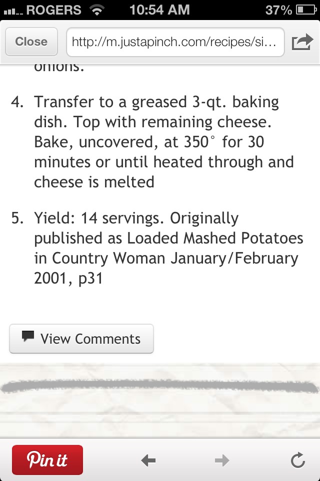 Loaded Mashed Potatoes!!