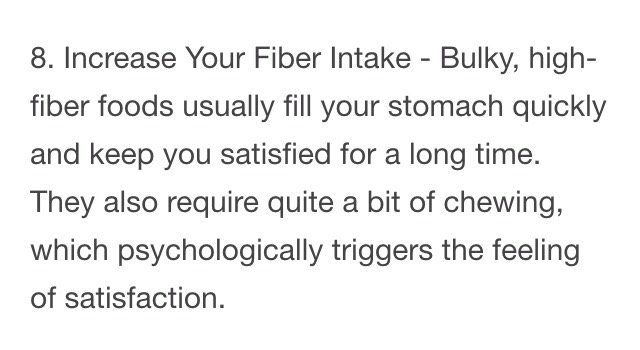 25 Tips To Convince Your Body It's Not Hungry 💪🏼