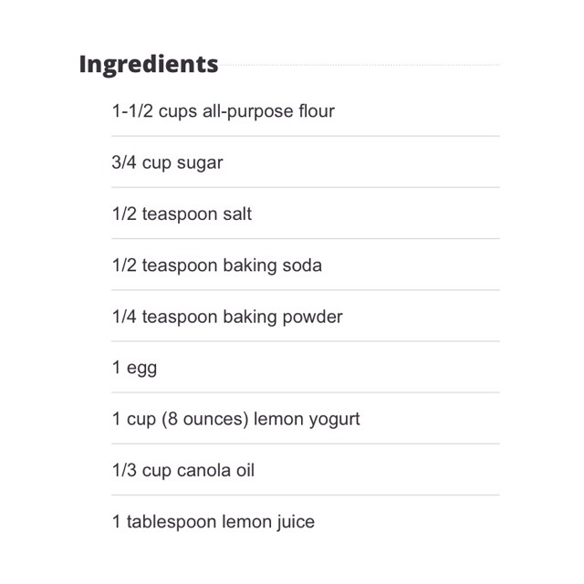 TOTAL TIME:
Prep: 15 min
Bake: 45 min. + cooling
12 servings