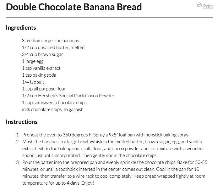 DOUBLE Chocolate Banana Bread.. OMG!!!