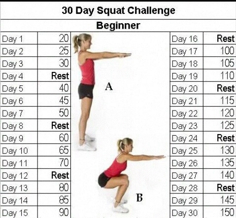 sexy challenge 30 days !