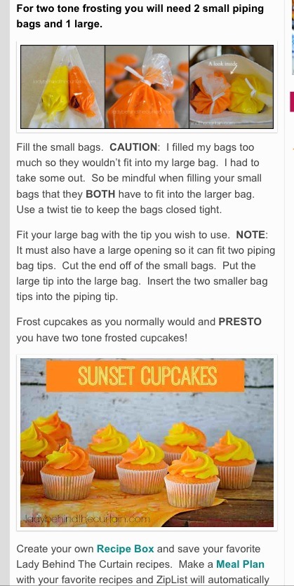 🌅Sunset Cupcakes Recipe🌅