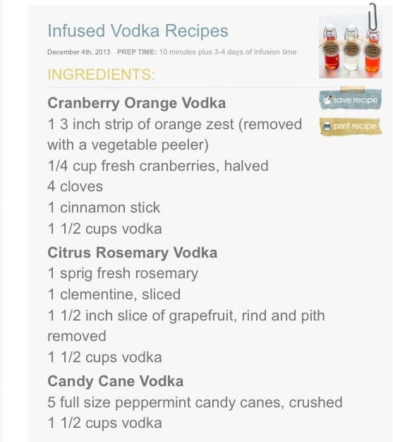 Infused Vodka Recipes - Will Make Great Gifts For Friends! πππ·πΈ