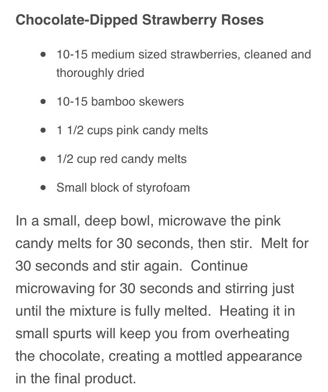 Chocolate Dipped Strawberry Roses For Valentine Day Gift