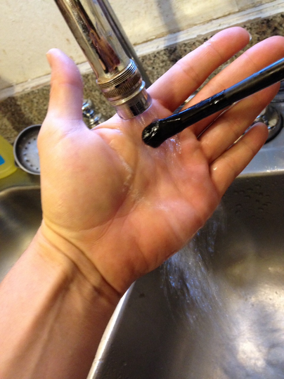Cleaning Makeup Brushes
