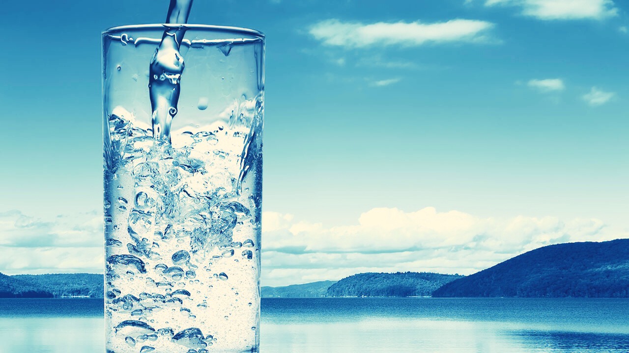Water and...