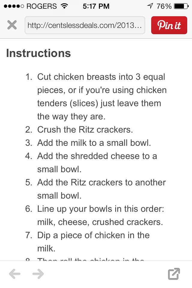 Crispy Cheddar Chicken Recipe!!
