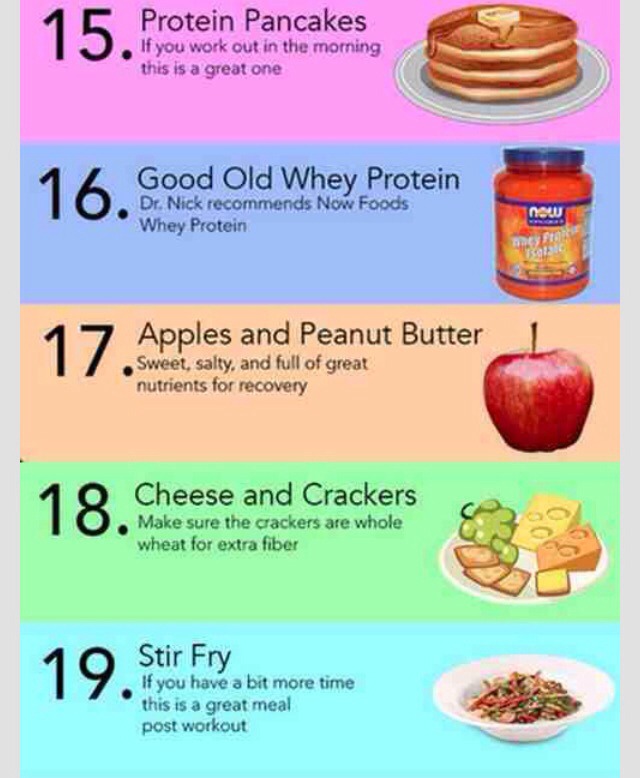💙20 Post Workout Foods!!!!(: 💙