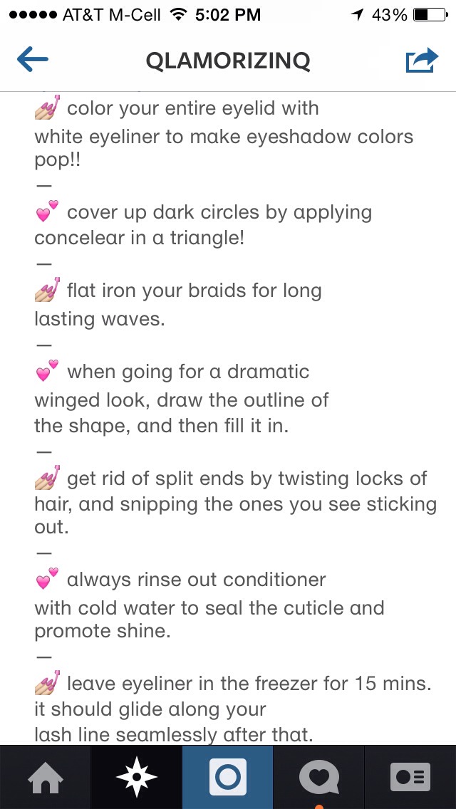Makeup hacks 