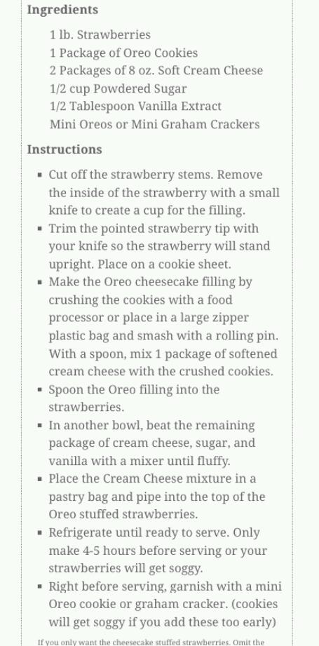 Strawberry Oreo Cheesecake Bites