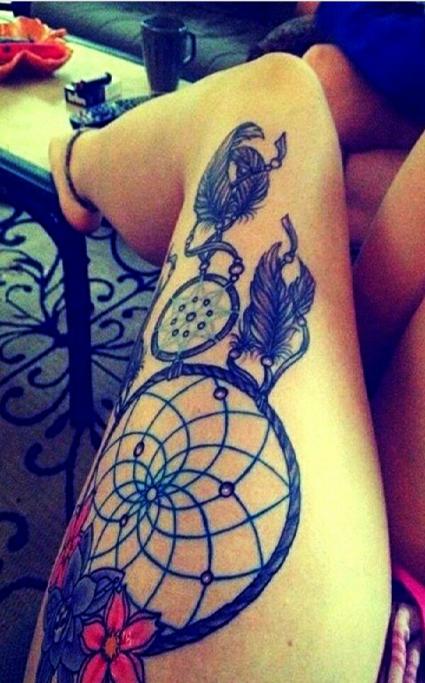 Sexy Thigh Tattoos And Designs For Women! 