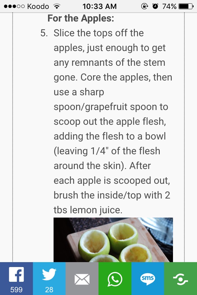 Healthy Alternative To Apple Pies ππ Perfect For The Holidays!