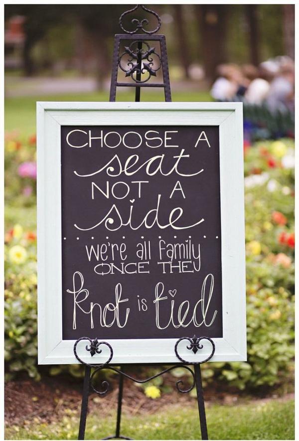6 Wedding signs