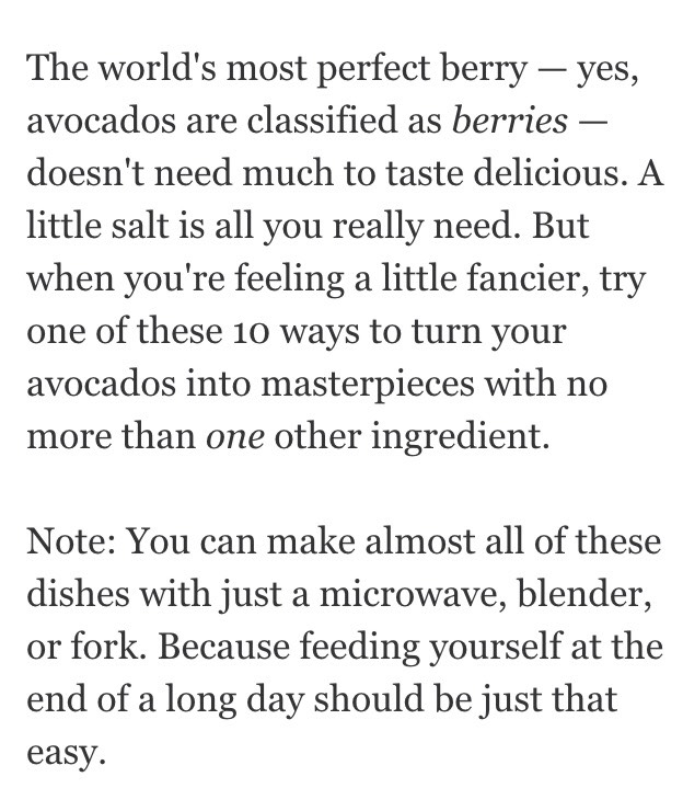 10 Healthy 2 Ingredient Avocado Recipes To Make In 5 Minutes Or Less