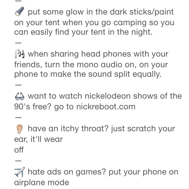 Life Hacks ❤️