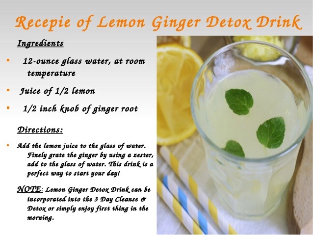 How-To Detox Drink Recipes