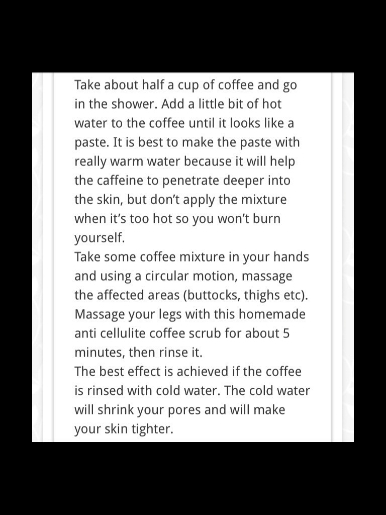 Coffee Scrub Treatment 