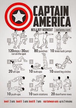 Super Hero Workouts