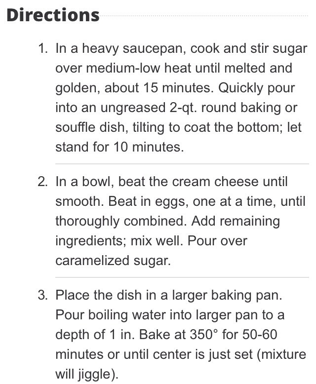 π Creamy Carmel Flan π