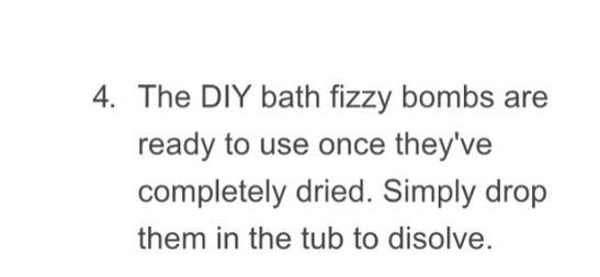 DIY Bath Fizzy Bombs!😛