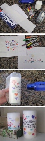 This cute creative DIY is super easy and fun! Your kids, grand kids, nieces, nephews, whoever, will love making this for their loved ones! 