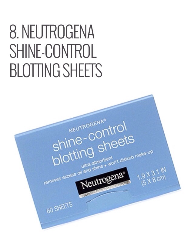 I always carry blotting sheets in my purse for mid-day touch ups. This product is amazing because it gets rid of excess oil. They help me remove all the oiliness off my face without removing any of my makeup. They keep me matte all day.