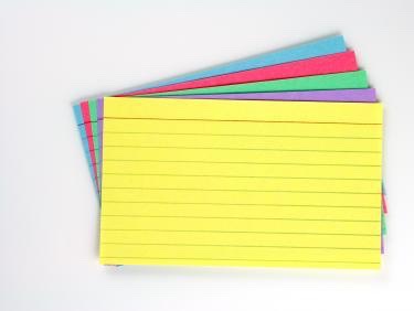 Flash cards are fantastic to revise.
Eg. Dates and questions.
Example. Where is iron in the reactivity league or When was the battle of Hastings.
On one side, write the question in full and the answer on the other side.