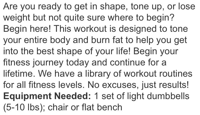๐Total Body Workout For Beginners!๐