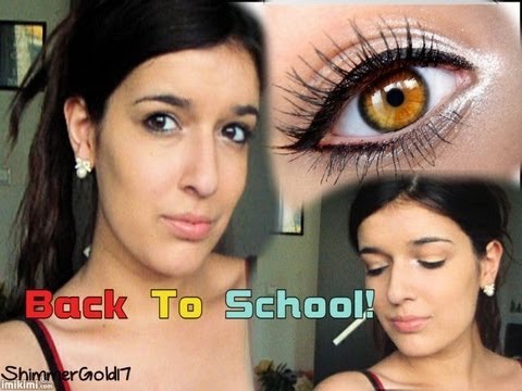 First day of school makeup ideas 