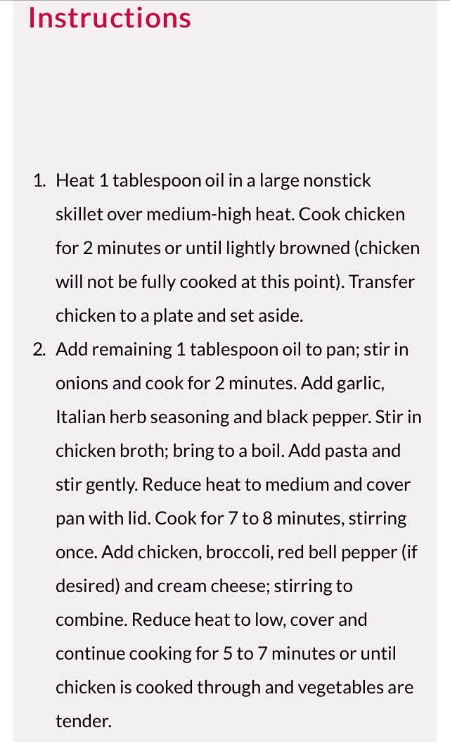💥Chicken And Broccoli Fettuccine Dinner💥