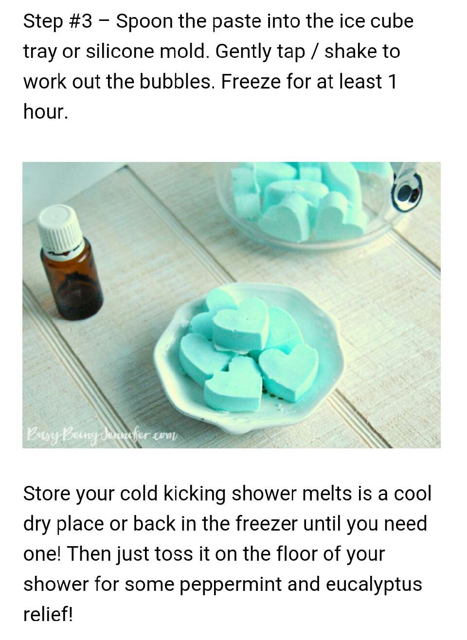 Cold Kicking Shower Melts