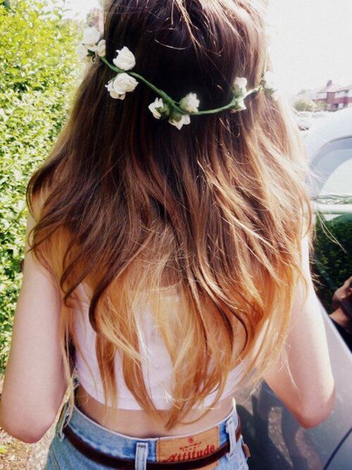 White tank + denim + floral headband = perfect spring style