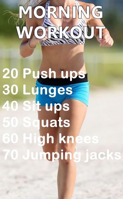 7-Day Morning Workout Challenge