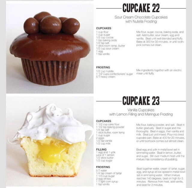 💙30 Different Easy To Make Cupcake Recipes!!!!!(:💙