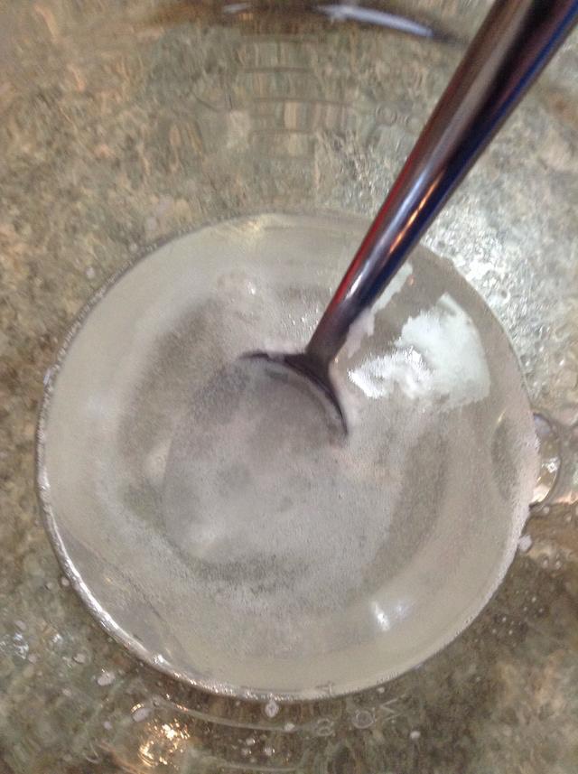 Melt the coconut oil in the microwave for only about 10-15 seconds