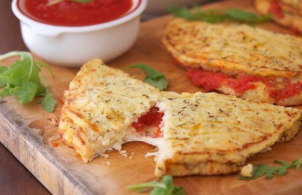 Cauliflower Crust Calzone