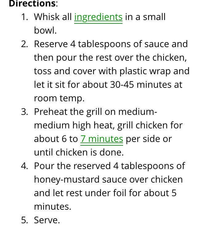 Easy Grilled Honey Mustard Chicken Recipe ❤️