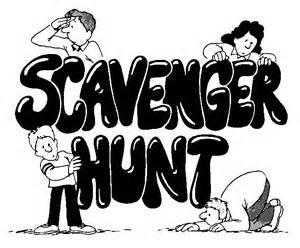 1. Scavenger Hunt — it's always fun to have some sort of scavenger hunt for parties. You can make it a hunt for items found in nature. Just give your guests a list of the things they need to find. It could also be based on color or another theme.