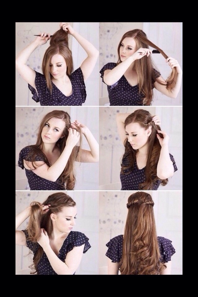 Quick Lazy Girl Hair Styles 💁